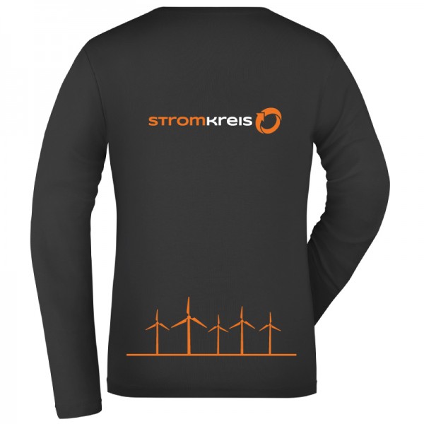 Damen Long-Sleeve-Shirt "Stromkreis Windpark"